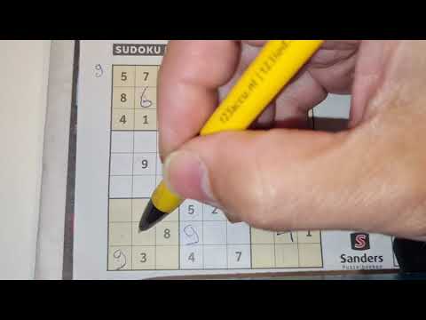 Daily Sudoku practice continues. (#2828) Medium Sudoku puzzle. 05-22-2021