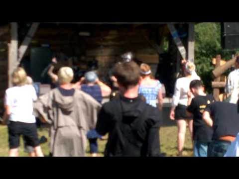 Black Metal High Impacts Aerobic.  Morning activity.  Supernormal Festival 2016