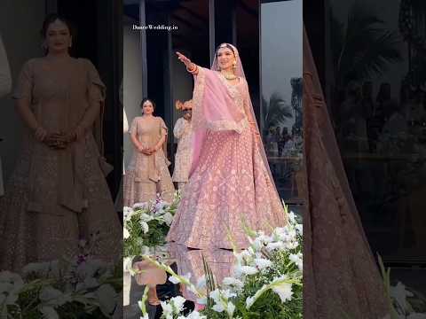 Bride stunning Entry | Afreen Afreen #brideentry #bride #sangeet