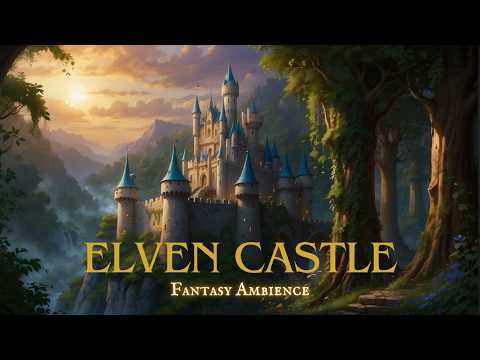Elven Castle | Ethereal Meditative Ambient Music with Nature Sounds 🌿🏰✨