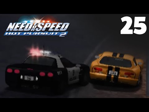 Need for Speed: Hot Pursuit 2 [PS2] - Part 25 || Pursuit Corvette Challenge (Let's Play)