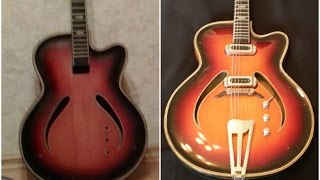 Video thumbnail for Musima Record 17 repair Реставрация гитары by Дмитрий Кузнецов