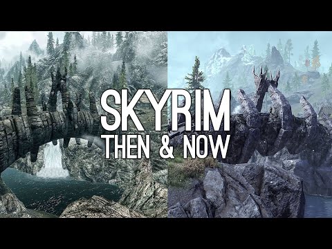 Elder Scrolls Online Skyrim: 7 Sehenswürdigkeiten in Skyrim damals und heute (Original Skyrim vs....