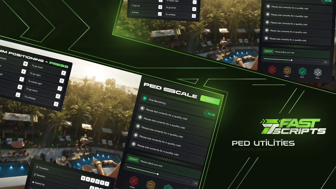 Advanced Ped Scale | Animpos | Photo Cam | Fast Scripts thumbnail 5