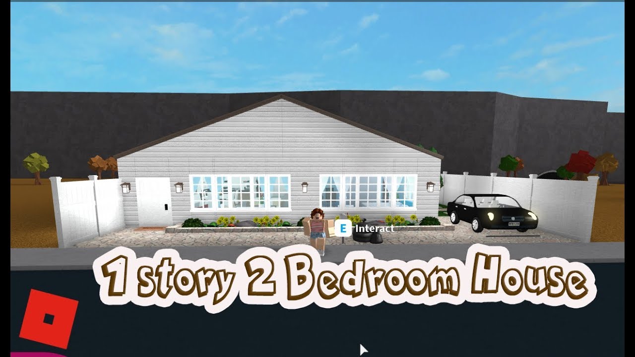 ROBLOX │Welcome To Bloxburg - [Speed Build] 1Story 2BR House
