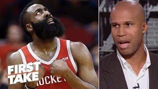 James Harden is 'not even close' to being MVP - Richard Jefferson | First Take