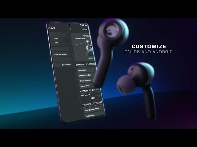 Vidéo teaser pour Syn Buds Air Trailer (Multi-Platform Lifestyle In-ear Headset For Gamers)
