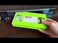 Closing To VeggieTales Rack Shack And Benny 2000 Vhs Severely Damaged