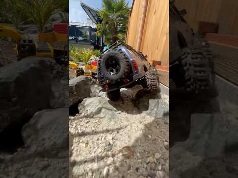 Thumbnail for FMS FCX18 TOYOTA LAND CRUISER LC80 In 1/18 Scale Crawler Course #shorts #rccar #rc by Toyota, Car, Toyota FJ Cruiser, Vehicle, Truck