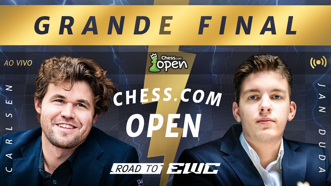 A GRANDE FINAL AO VIVO - MAGNUS CARLSEN Vs JAN DUDA!!!!!!!!!!!!