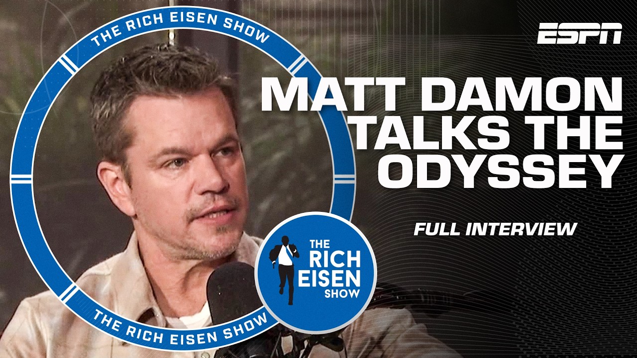‘The best experience of my life’ - Matt Damon on 'The Odyssey' | The Rich Eisen Show