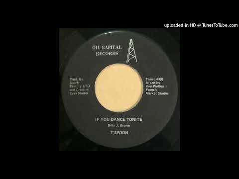 Obscure Grail Monster In Demand Modern Soul 45 lol T'Spoon – If You Dance Tonite  / Sold out :(