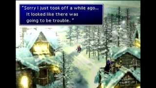 Let's Play Final Fantasy VII Part 98 - How Not to Snowboard