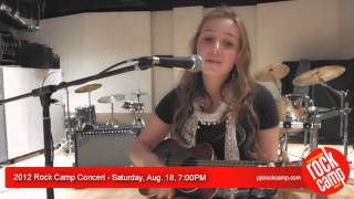 2012 Rock Camp Auditions - An Original by Maria Sliva