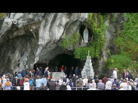 Chapelet du 11 juin 2023 à Lourdes