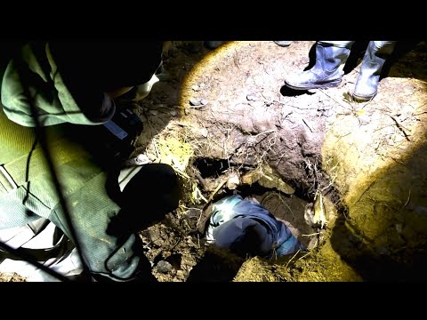 Suche nach vermissten Oliver K. - Personen befahren den Frohauer Stollen im November 2024