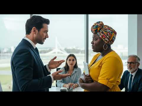 Mulher Negra e Gorda em Vestes Coloridas Sofre Humilhação Arrogante no Escritório Mas Revela Verd