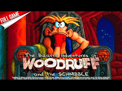 The Bizarre Adventures of Woodruff and the Schnibble (PC Windows 3.x, 1995) Longplay