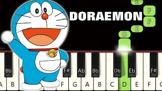 Download lagu Doraemon Theme Song Piano tutorial Piano Notes Pia... mp3