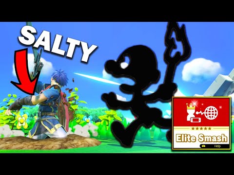 Making People RAGEQUIT On ELITE SMASH With Mr Game and Watch!