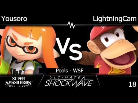 USW 18 - Yousoro (Inkling) vs LightningCam (Diddy) Pools - WSF - SSBU