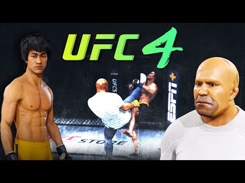 Homer Simpson vs. Bruce Lee (EA sports UFC 4)