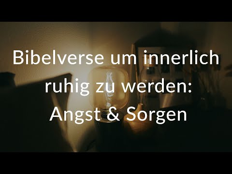 Angst & Sorgen bei Jesus lassen & ruhig werden | Biblische Meditation mit Musik & Naturgeräuschen