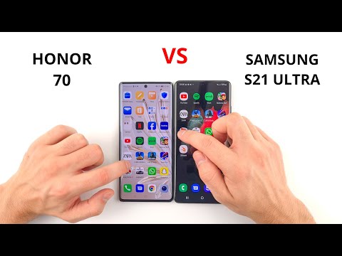 Honor 70 vs Samsung S21 Ultra | SPEED TEST