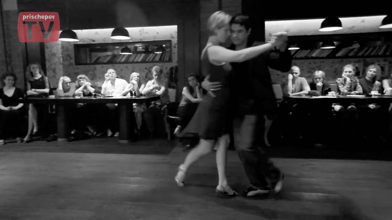 Anna Zyuzina & Gustavo Funes, Russia, Moscow, Milonga "La Luna", 10.05.2010