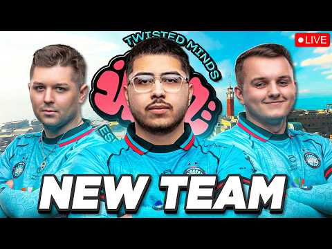 🔴LIVE | SCRIMS WITH NEW TWISTED MINDS WARZONE TEAM! | 3x WORLD CHAMP 🏆