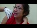 13 Year Old Freaks Out Over Shot