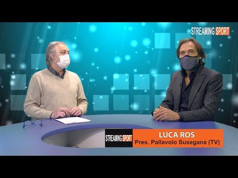 Intervista a Luca Ros Presidente della Pallavolo Susegana (TV) sabato 30 gennaio 2021