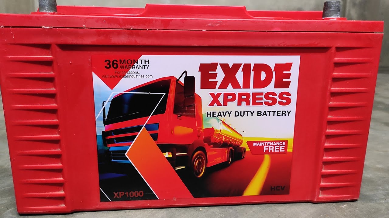 EXIDE XPRESS 100 Ah BATTERY Unboxing