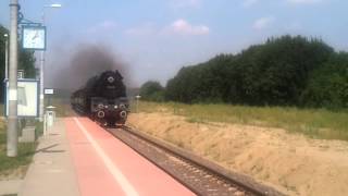 preview picture of video 'Pociąg Piast w Skokach 2013'