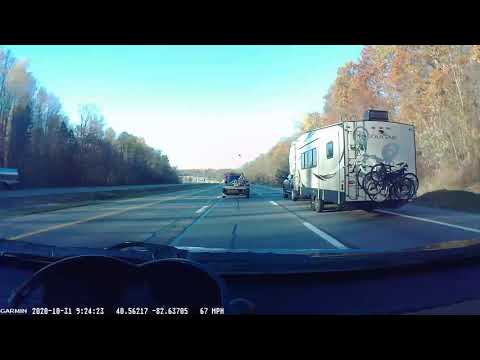 Trump Train Road Rally on 270 Columbus loop