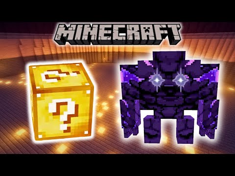 ENDER GOLEM ARENA CHALLENGE – Lucky Block Modded Minecraft