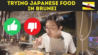 [4K] I Tried Japanese Food in Brunei 🇯🇵🇧🇳 at Kaizen Sushi… Worth It?