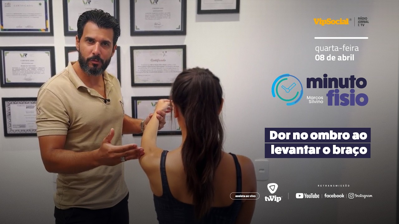 MINUTO FISIO | Dr. Marcos Silvino explica por que a dor no ombro não deve ser ignorada