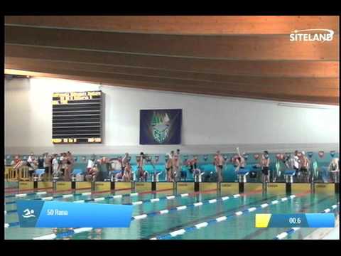 Serie 9 dei 50 Rana  Assoluti Maschi Master - Campionati Regionali Masters 2014 di Veneto e Friuli