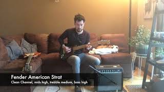 Video thumbnail for Fender Frontman 25r Amp Demo by Alex Burnham