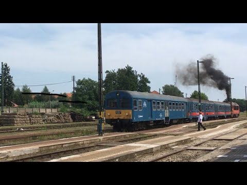 Csörgő (418 187) indul személyvonatával