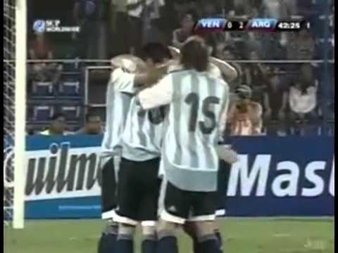 (2007-10-17) WCQ (2007-2008) - Venezuela 0-2 Argentina (0-2 Messi)