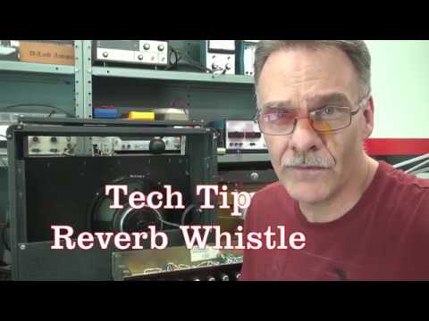 How to fix Tube Guitar combo amp Reverb Whistle transformer hum