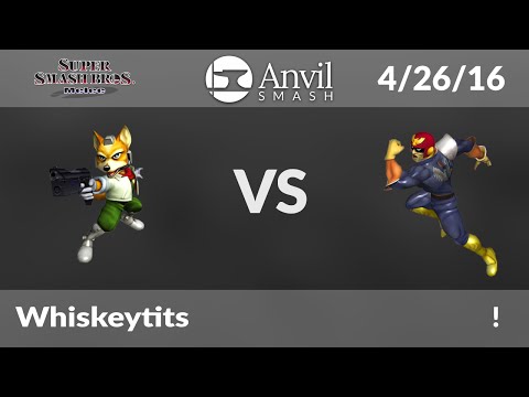 Anvil Smash Melee #16: Whiskeytits (Fox) vs ! (Captain Falcon)