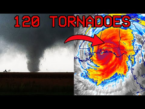 Hurricane Ivan - How Tornadoes occur WITHIN Hurricanes