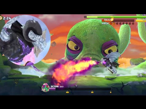 Magus Dragon Helion KILLS Giant Octopus OCTONI - HUNGRY DRAGON