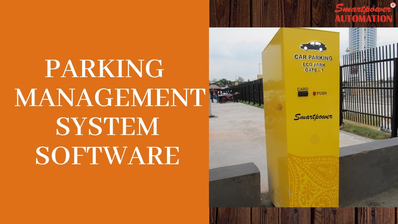 RFID Parking Management Software Operation