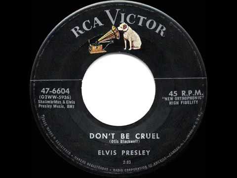1956 HITS ARCHIVE  Don't Be Cruel   Elvis Presley a #1 record