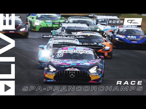 LIVE | Race | Spa-Francorchamps | British GT 2025