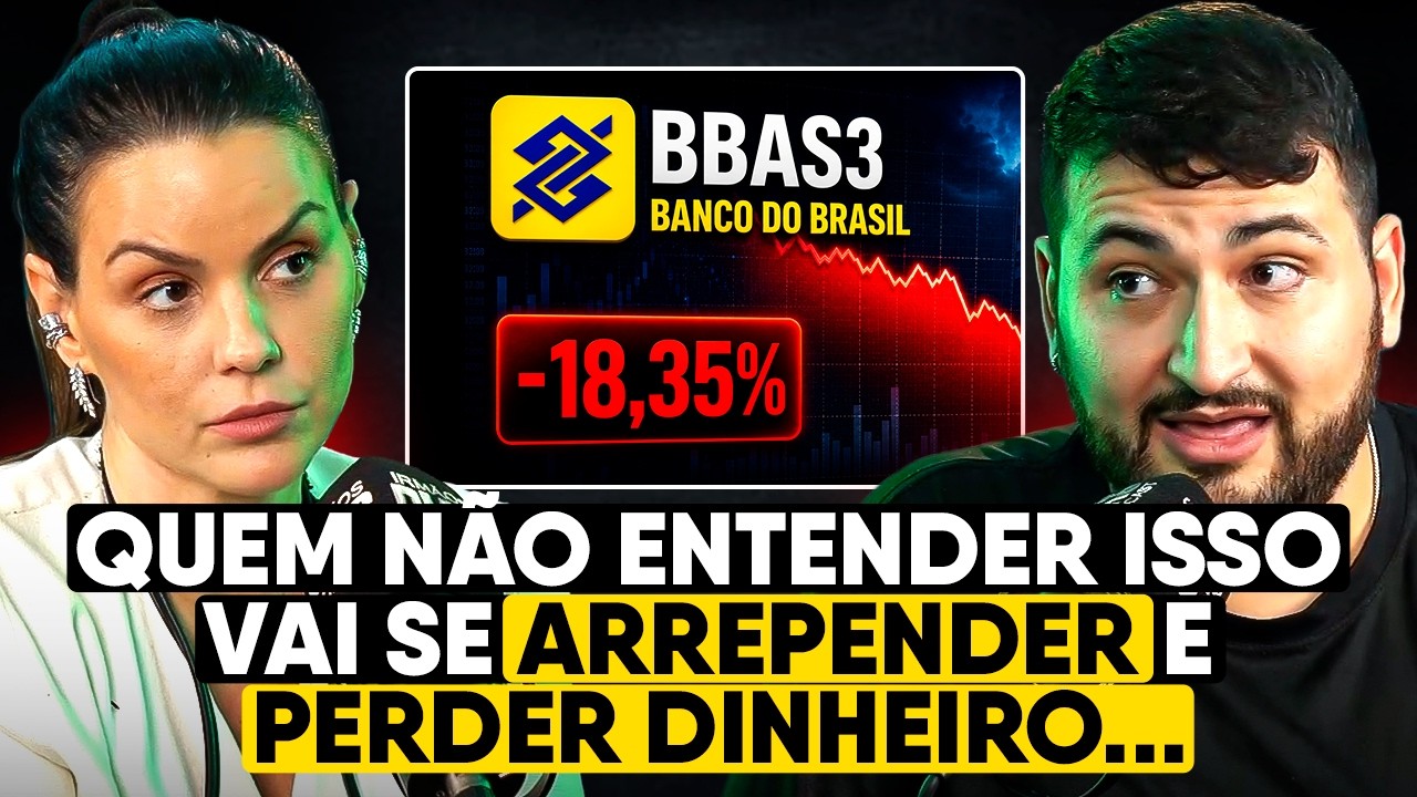 BANCO DO BRASIL (BBAS3) DESPENCANDO! O que está acontecendo?